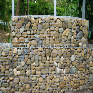 Gabion ลวดเชื่อมชุบสังกะสีแบบจุ่มร้อน